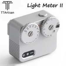 US TTArtisan Light Meter II Dials Film DSLR Camera Accurate Hot Cold Shoe Mount