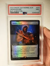 MTG - Buy-a-Box Promo: Assassin's Creed - Hidden Blade - Graded - PSA 9.0