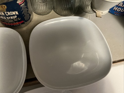 (3) three IKEA Plate Square White 10” 13286 365+ Excellent Condition Susan Pryke - Picture 5 of 6