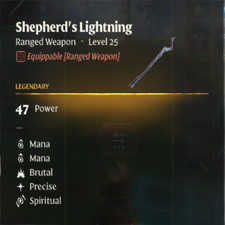 Enshrouded - Shepherds Lightning Staff Bundle (Legendary) (Staff Charges) (PC)