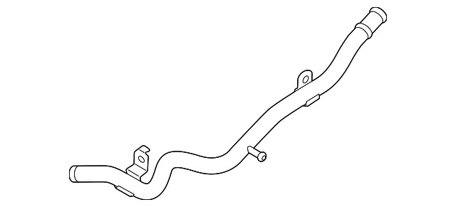 Tubería de agua para Hyundai (N/P 25460-2E006)