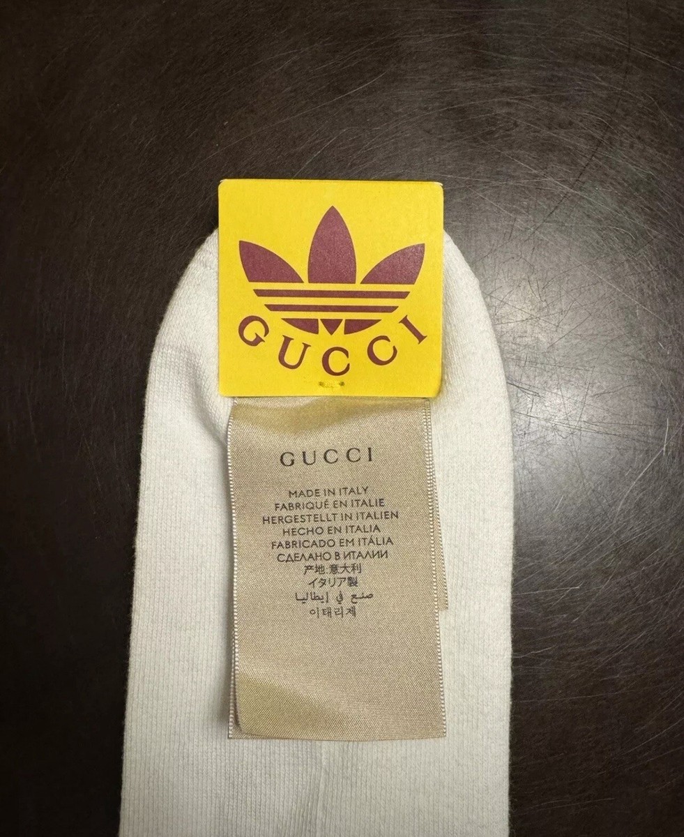 【未使用】 グッチ ×アディダス adidas ボーダー 靴下 メンズ L 2025年最新】ADIDAS X GUCCI ソックスの人気アイテム - メルカリ
