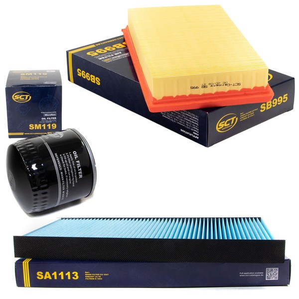 Inspektionspaket Filterset SCT FüR Ford Focus Turnier Toumeo Transit 1.8 Tdci-image