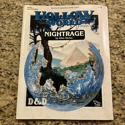 HWA2 Nightrage - TSR #9310 Dungeons & Dragons Hollow World Module