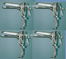SET OF 12 PREMIUM GRADE GRAVES Vaginal Speculum Gynecology Instruments 2+8+2-