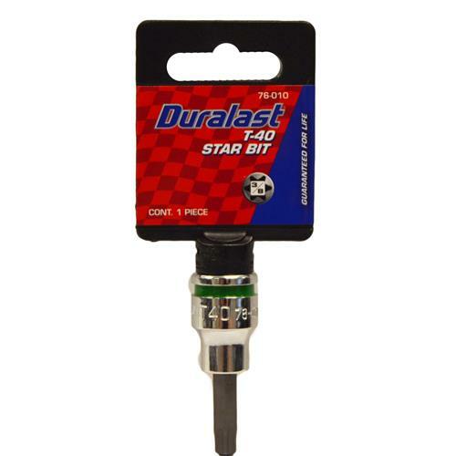 Duralast 76-010 STAR BIT SOCKET 3/8