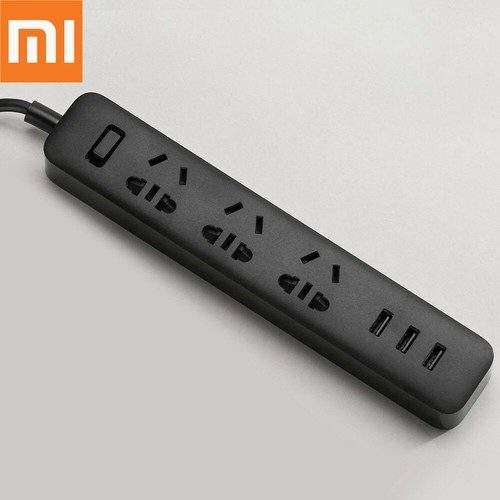 Original Xiaomi Smart Home Electronic Power Strip Socket Fast Charging 3 USB +