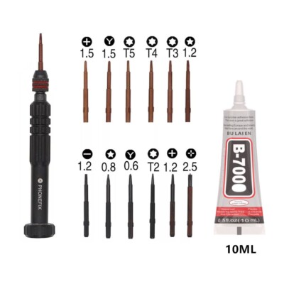 Repair Tool Screwdriver Kit For Cell Phone iPhone Samsung LCD Screen Glass XS 12