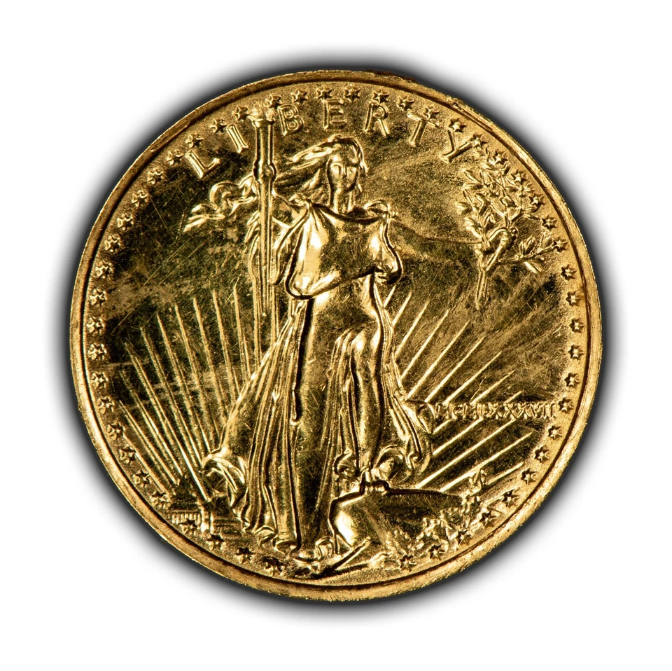 American Eagle 1987 G$5 1/10 oz oro - décima onza - baja acuñación - SKU-G4589 Foto 2 de 4