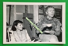 Found 4X6 Photo Old STEVE McQUEEN on the Set of The Great Escape with Wife Neile