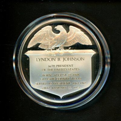 Lyndon Baines Johnson メダル ケース付き Lyndon Baines Johnson メダル ケース付き - メルカリ