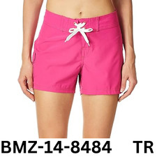 Kanu Surf Women's Breeze Solid Stretch Boardshort, Pink, Size 6