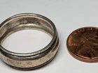 VINTAGE STERLING SILVER RING SIZE 11 1/2 HALLMARKED 925
