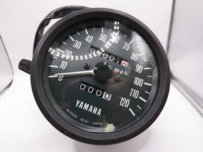 YAMAHA RD250 / RD350 当時物 希少純正 メーター Assy NOS Yamaha RD350 73-75 RD250 1975 Speedometer Nippon Seiki 120 MPH