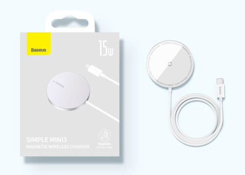 Baseus 15W Magnetic Wireless Charger For iPhone 15 Qi Wireless Charger Cable - Picture 6 of 18