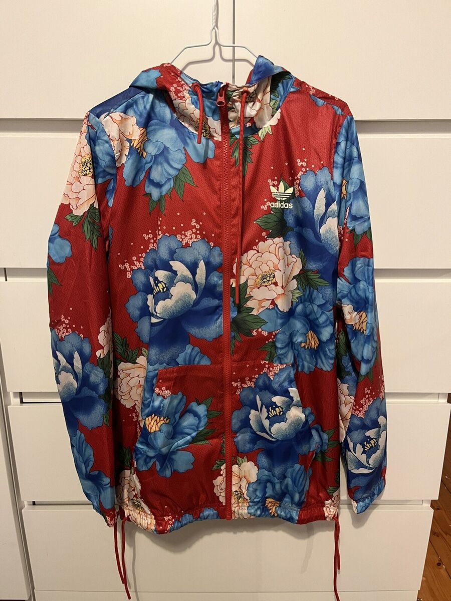 Adidas Floral Chita Windbreaker Jacket UK Size 6 | eBay Adidas Floral Chita Windbreaker Jacket UK Size 6 | eBay