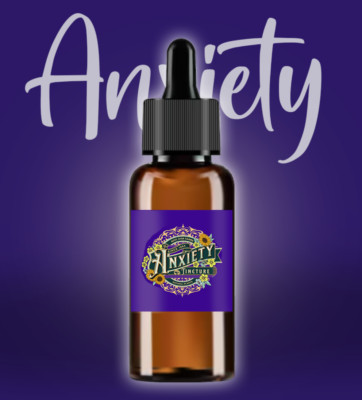 ANXIETY Support Traditional Blend - Easy Fast Herbal Stress Panic Made in USA