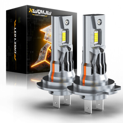 XWQHJW H7 LED Headlight Bulbs High Low Beam 6000K Super Bright