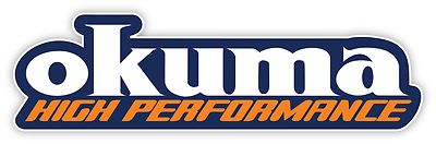 OKUMA Sticker Decal *PICK SIZE* Fishing Boat Rod Vinyl Bumper Truck Car 