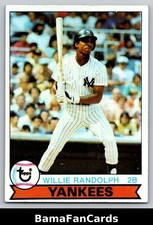 1979 Topps WILLIE RANDOLPH #250 NM Yankees