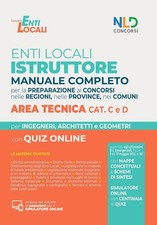 Concorso Per Istruttore E Istruttore Direttivo Area Tecnica Enti Locali, Categ