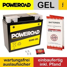 BMW R 80 G/S Paris Dakar, 1984-1987, batteria gel senza manutenzione (incl. deposito 7,50)