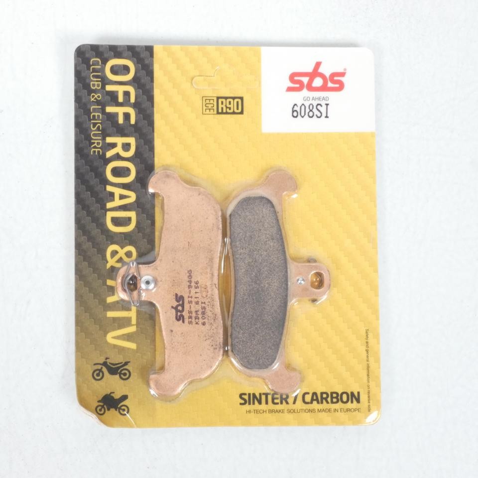 Plaquette de frein SBS contre le levier mou sur moto Yamaha 125 TDR 1989 à 1992
