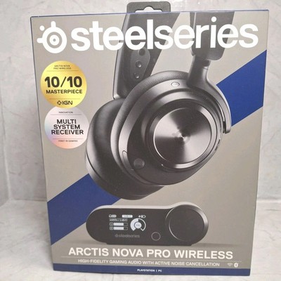 SteelSeries Arctis Nova Pro Wireless Over-Ear Gaming Headset for