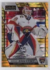 2023-24 O-Pee-Chee Platinum Seismic Gold 27/50 Sergei Bobrovsky #31 1zm