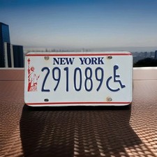 New York Liberty Handicapped License Plate - #291089 🗽