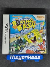 SpongeBob's Boating Bash (Nintendo DS, 2010) Complete and Tested