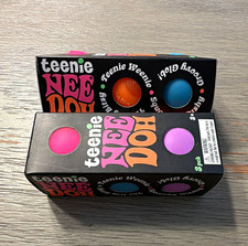Nee Doh Teenie Squeeze Ball Stress Reliever 3 Pack Multicolor Set set of 2