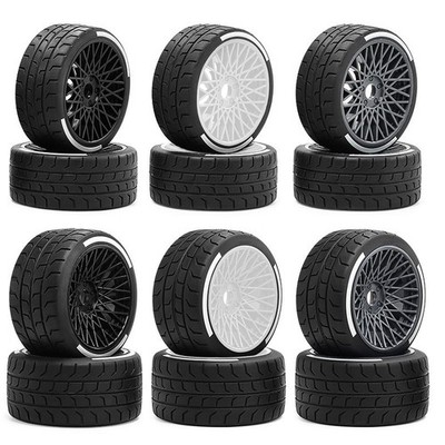 Rubber Tire & Rim 2.9'' 107/53 101/43 17mm Hex for Arrma 1/7 Felony FSR Model GT