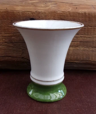Alte Porzellan Vase Bechervase C.T.Carl Tielsch ALTWASSER SILESIA/Schlesien - Bild 1 von 4