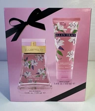 SPARKLING by ELLEN TRACY Set 3.4 oz EDP Perfume Spray 3.4 oz + Body Lotion NEW