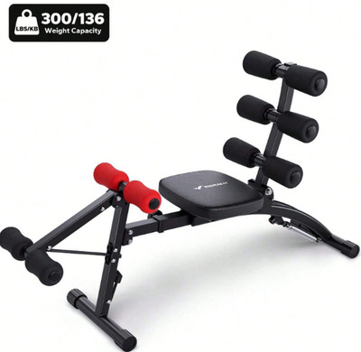 MERACH Multi-Functional Adjustable Ab Trainer Machine Workout Bench for Home Gym