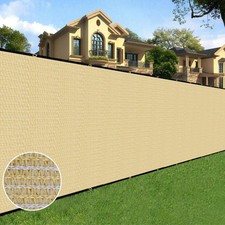 5 feet x 50 feet Privacy Screen Fence Heavy Duty Fencing Mesh Shade Net Cover...