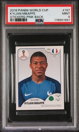 Kylian Mbapp 2018 Panini Kylian Mbapp #197 Pink