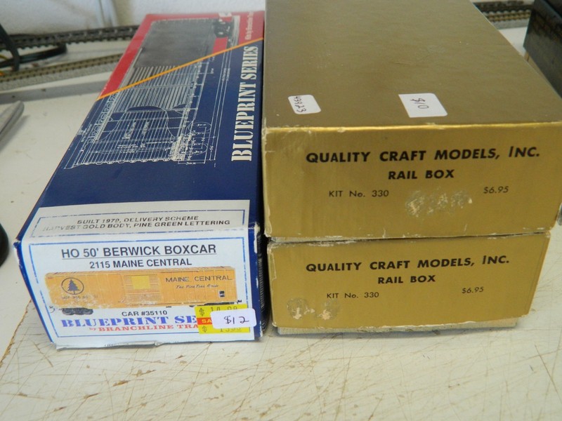 HO,lot of 3 vintage Kits, as described,from the 70's,appear complete (AMRS)