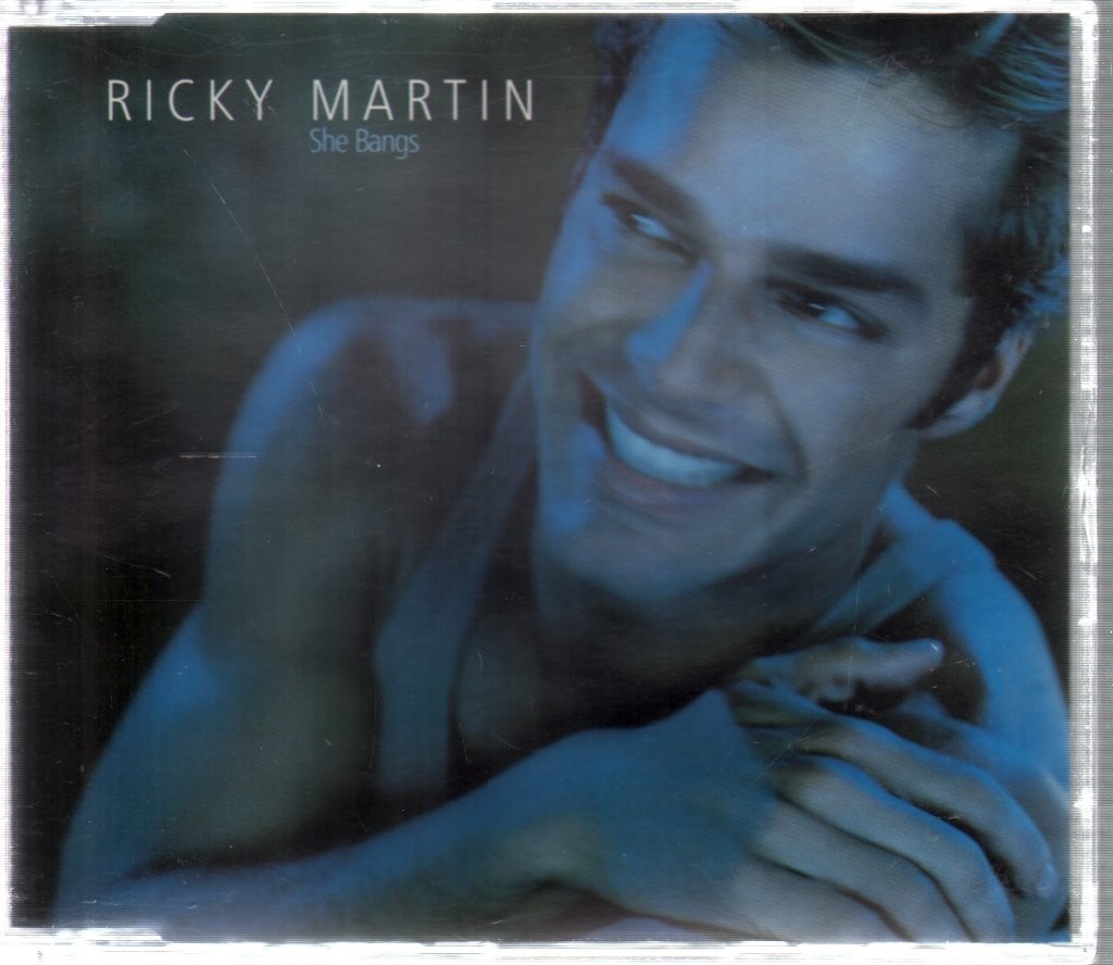 Ricky Martin She Bangs CD Europe Columbia 2000 with bonus CDROM Video of She