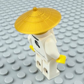 LEGO Sensei Wu Minifigure Ninjago Pearl Gold Hat njo0064 9450 70505
