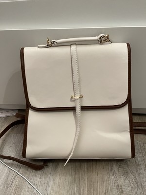 White Women A4 Backpack
