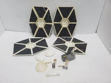 Vintage Star Wars White Tie Fighter Kenner 1978 Parts Lot Clips Wings Battery 