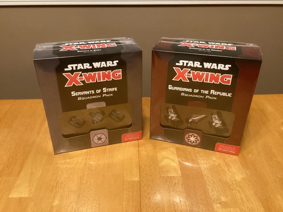 Star Wars: X-Wing 2ª Ed. Paquetes de escuadrón para las 7 facciones - TOTALMENTE NUEVOS, PRECINTADOS Foto 2 de 4