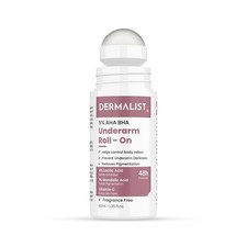 Dermalist 5 AHA BHA Underarm Roll-On Reduces Dark Underarms,Pigmentation-40ml