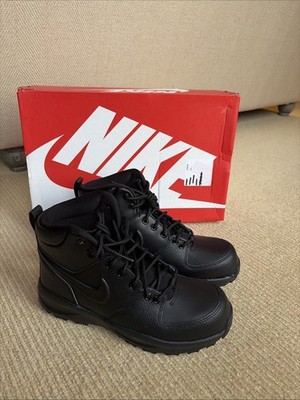 Nike Manoa LTR GS Stiefel Herren Größe UK 5 Brandneu im Karton (BQ5372 001)