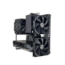 W02 E-ATX/ATX/mATX PC Test Bench Open Air Frame DIY Case Portable Wall-Mountable