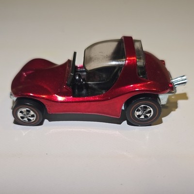  Hot Wheels Redlines Sand Crab 1969 Red Diecast Car Redline Wheels 1:64