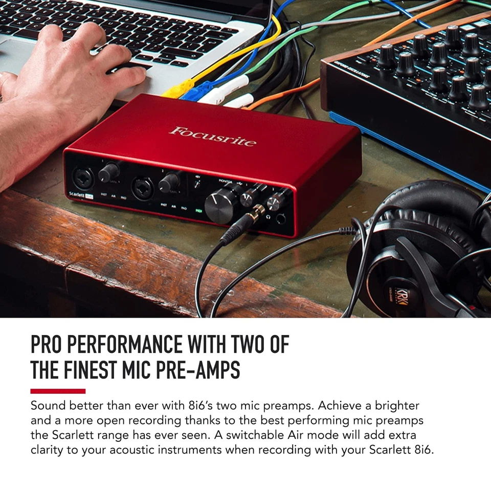 FOCUSRITE SCARLETT 8i6 3rd Gen Audio interface - Image 2 of 4