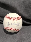 Baseballs signed by 1980 World Series stars Tug McGraw Garry Maddox Larry Bowa